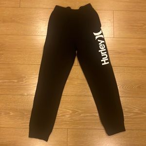 Hurley Boys Sweatpants in Black